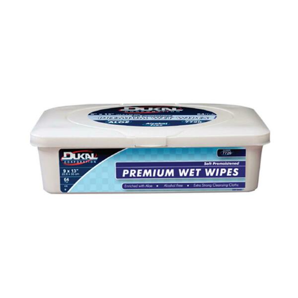 Dukal Premium Adult Wet Wipes- Soft Pack- 9 In. X 13 In. 7748